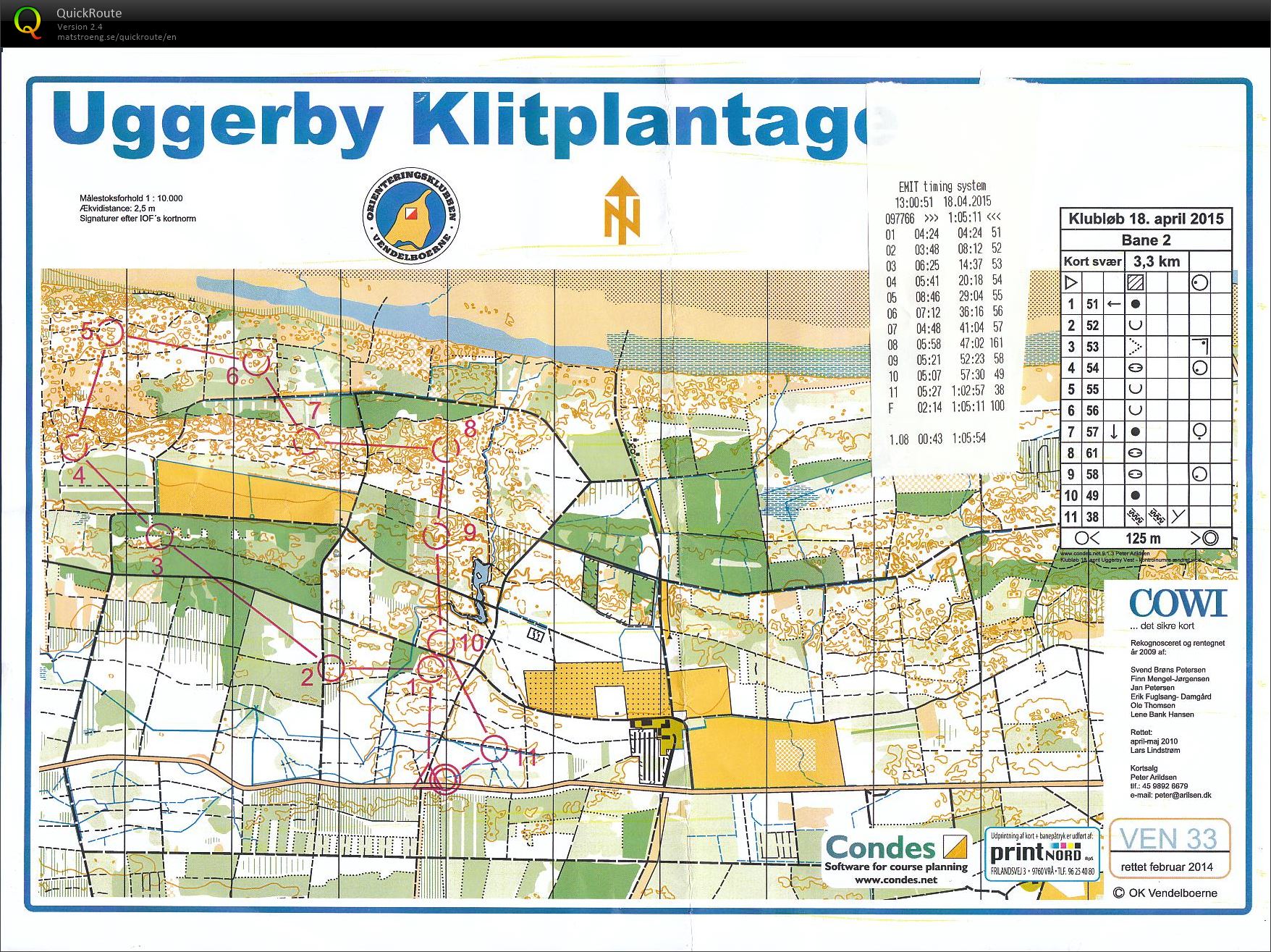 Klubløb - Uggerby (18-04-2015)