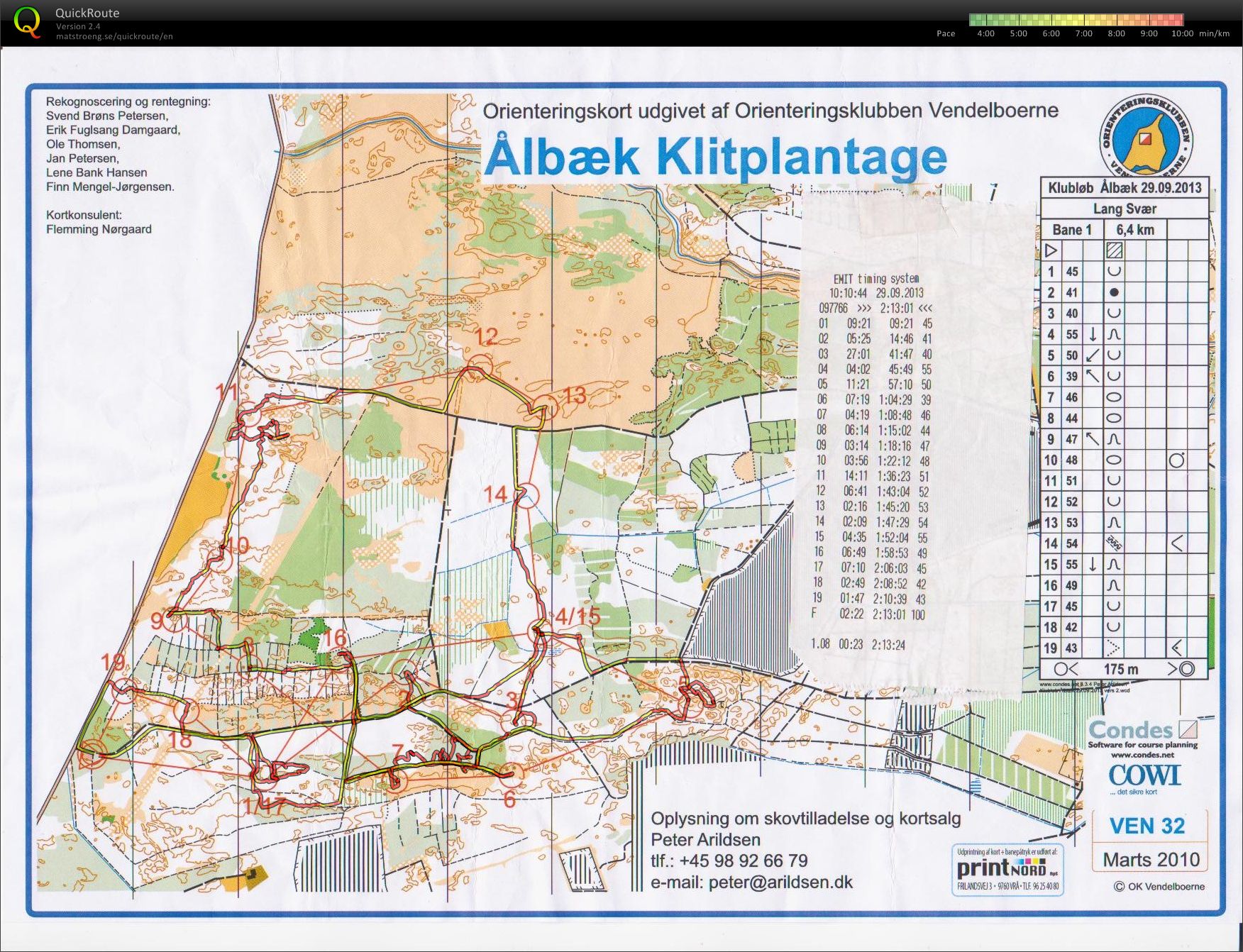 Klubløb, Ålbæk Klitplantage (2013-09-29)